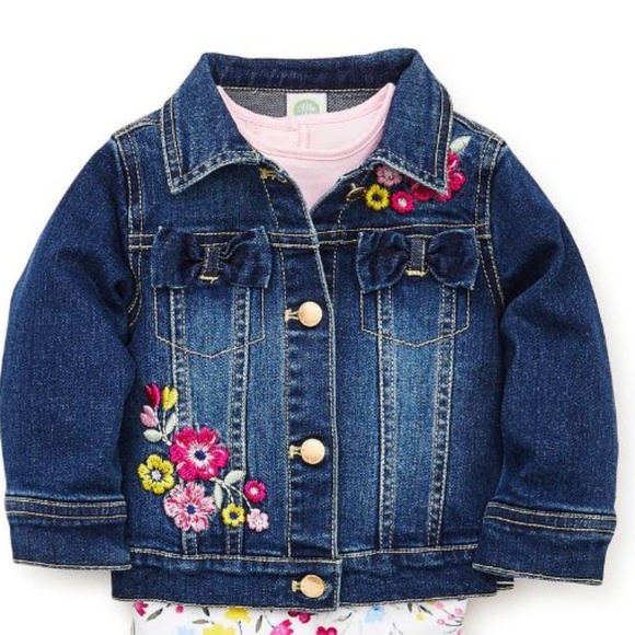 Little Me Other - NWT Girls Shirt and Denim Jacket